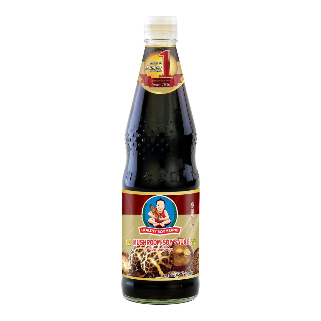 HEALTHY BOY Sojasoße mit Shiitake-Pilzgeschmack, thailändisch, 700 ml
