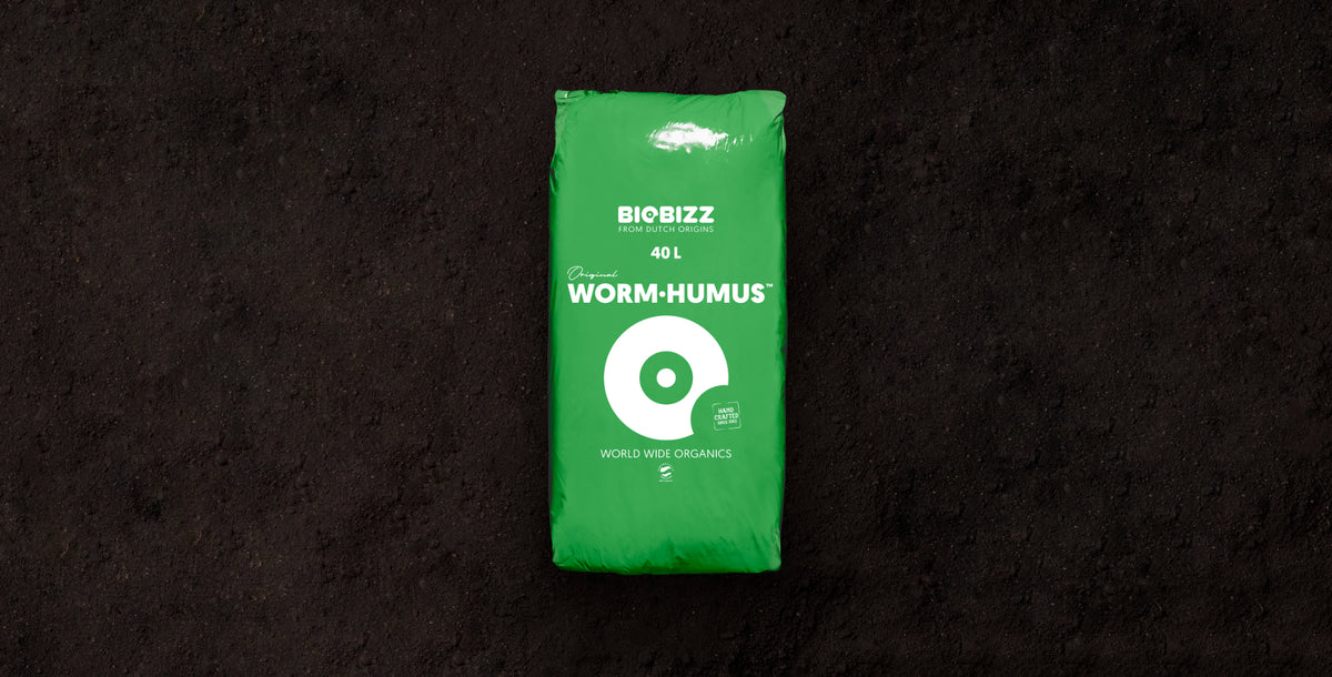 BioBizz Worm Humus 40 Liter – Wurmhumus, organischer Bodenverbesserer