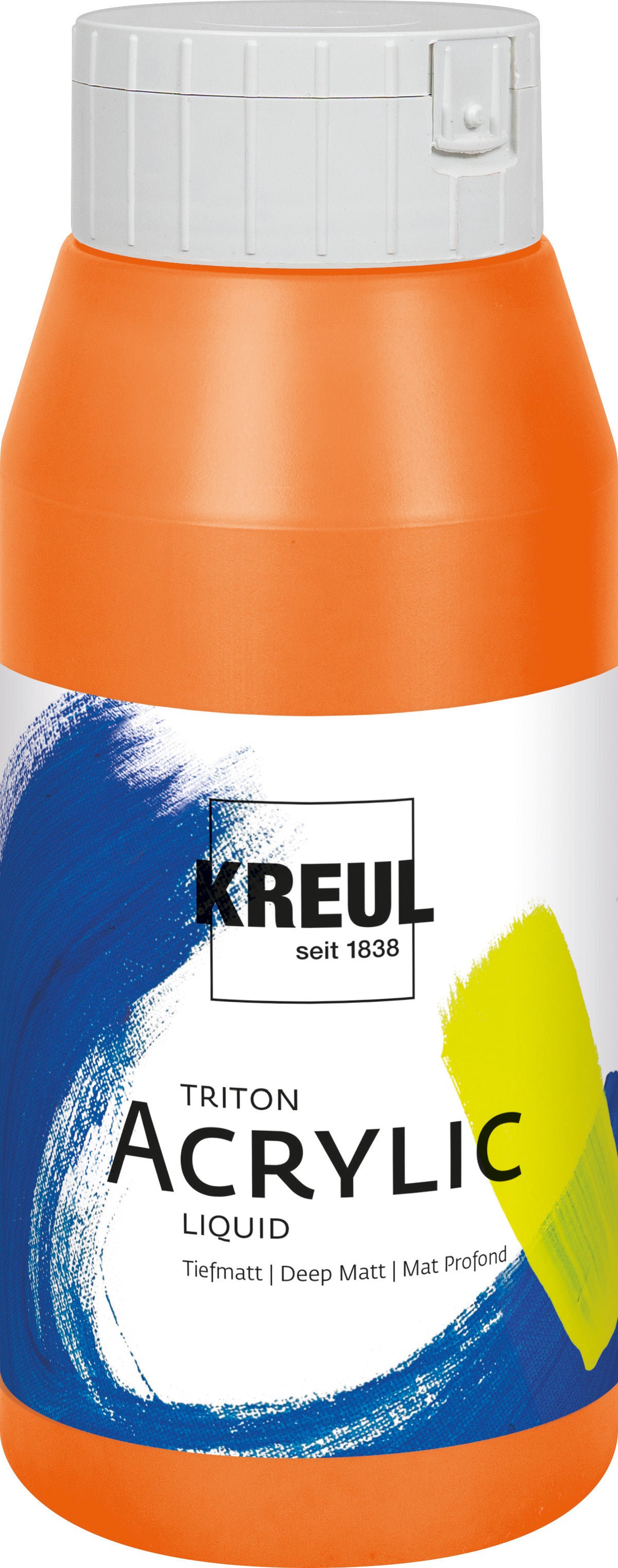 KREUL Triton Acrylic Liquid Echtorange hell 750 ml