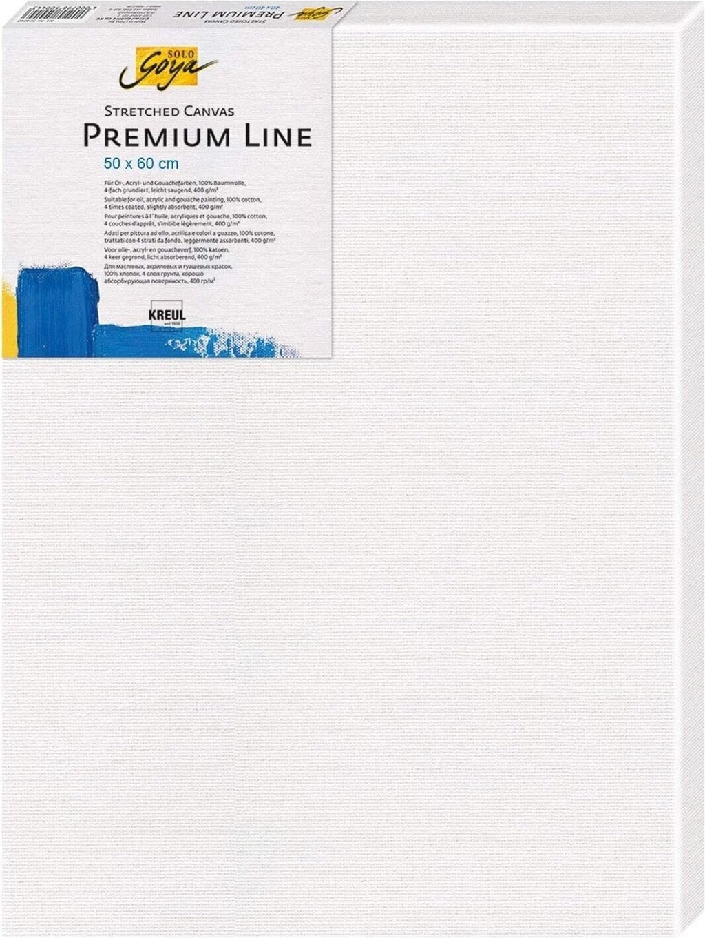 KREUL SOLO GOYA Keilrahmen Premium Line 50 x 60 cm – bespannte Leinwand