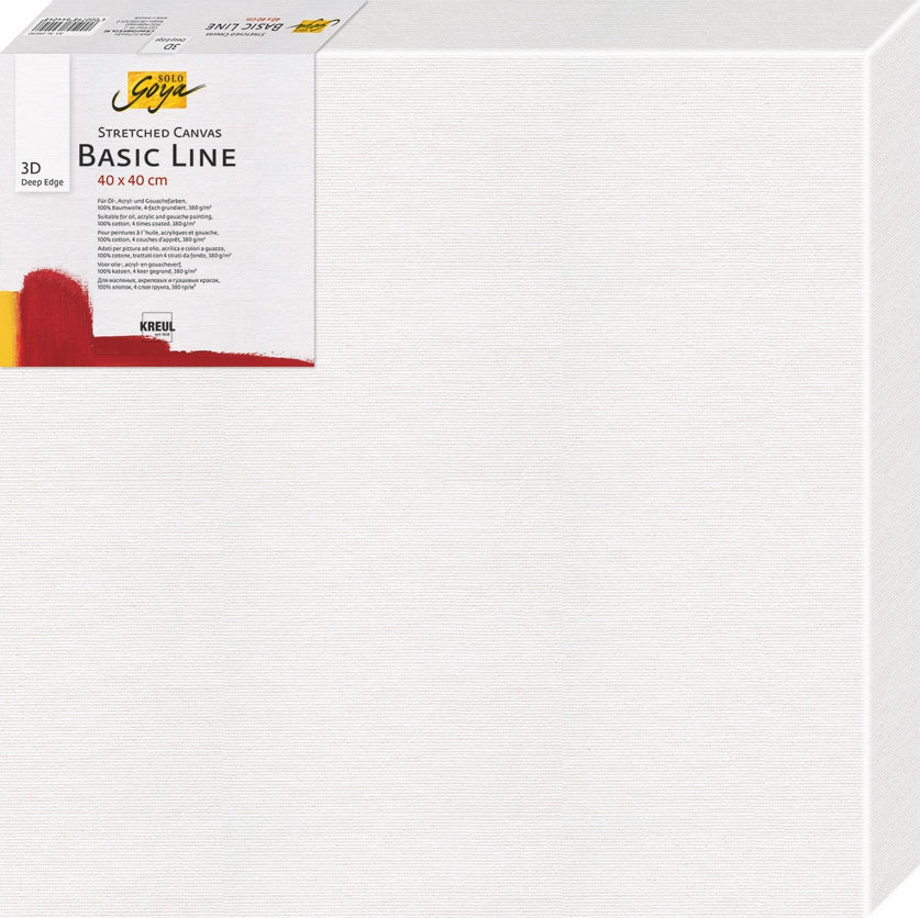 KREUL SOLO GOYA 3D Keilrahmen Basic Line 50 x 70 cm – tiefer Rahmen