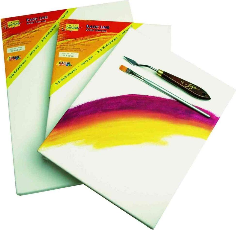KREUL SOLO GOYA 3D Keilrahmen Basic Line 50 x 70 cm – tiefer Rahmen