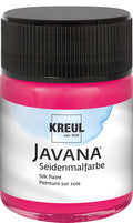 KREUL Javana Seidenmalfarbe Weinrot 50 ml – brillante Seidenmalfarbe