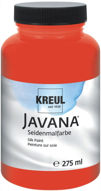 KREUL Javana Seidenmalfarbe Rosenrot 275 ml – brillante Seidenmalfarbe