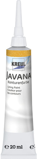 KREUL Javana Konturenfarbe Perlglanz-Effekt Gold 20 ml