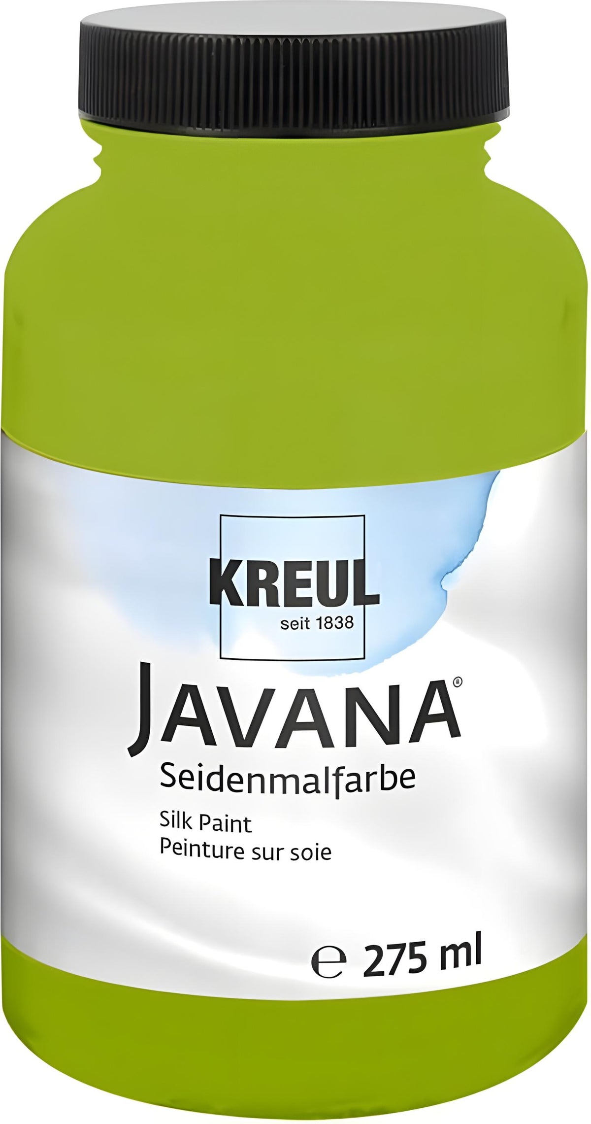 KREUL Javana Seidenmalfarbe Maigrün 275 ml – brillante Seidenmalfarbe