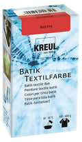 KREUL Batik-Textilfarbe Red Fire 70 g – Farbpulver zum Färben und Batiken