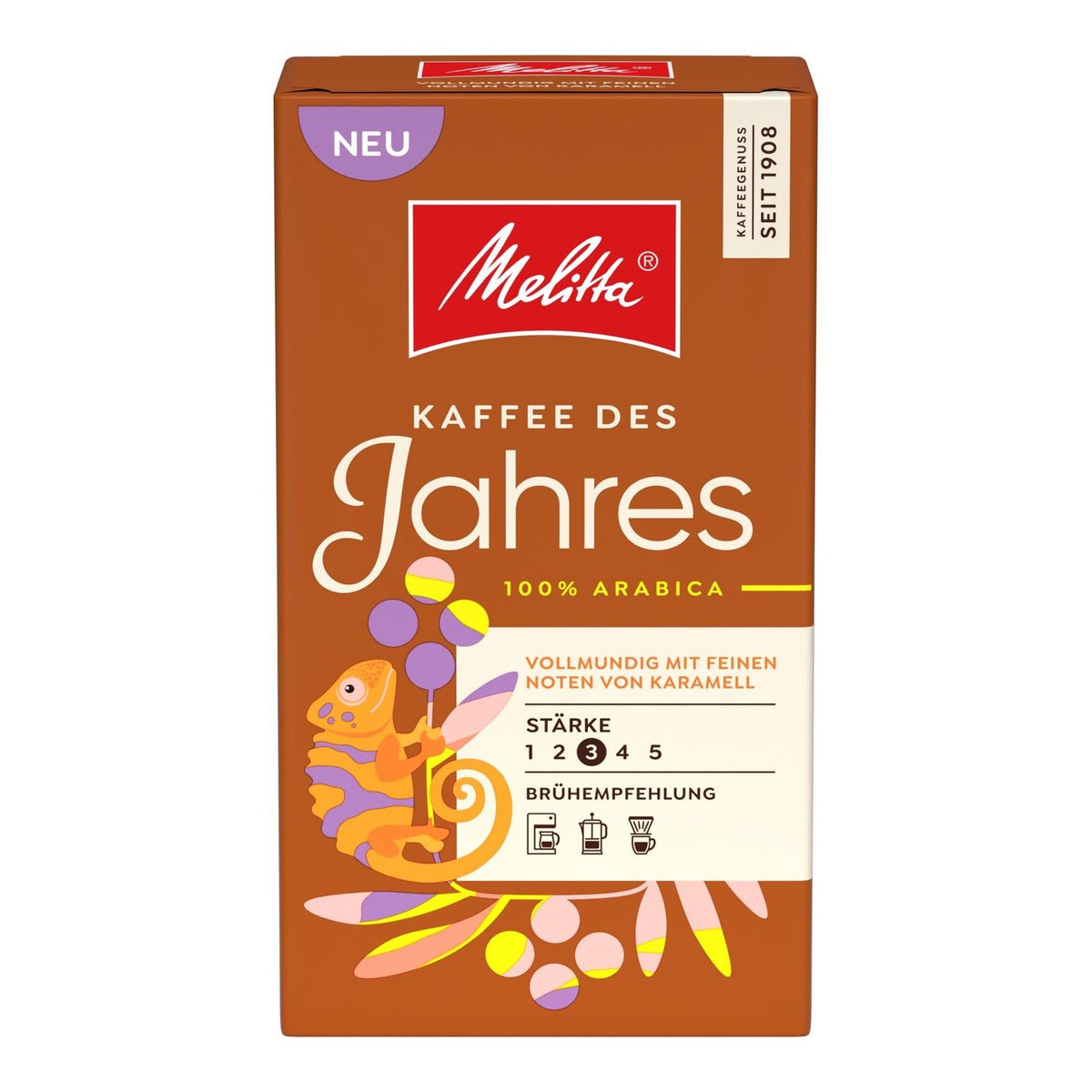 MELITTA KAFFEE DES JAHRES ground coffee 500g